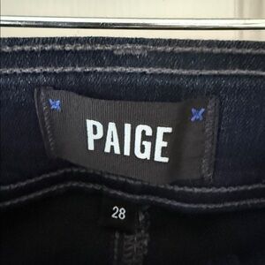 PAIGE CLAUDINE M. BLUE FLARE JEANS